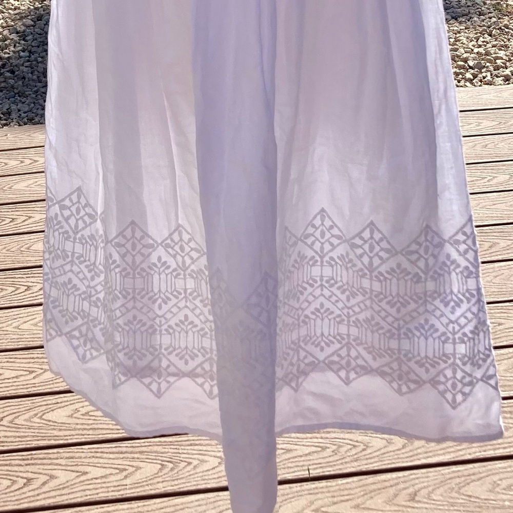 Lovely white dress size 6 - Picture 5 of 5